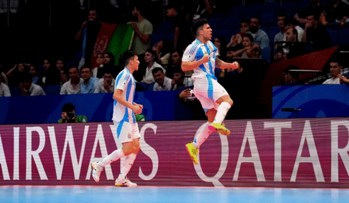 Argentina vs- Angola en  octavos del Mundial  Futsal