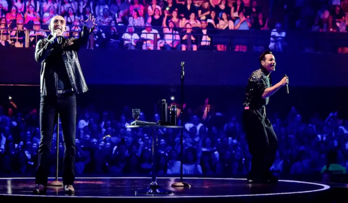 Abel y Luciano: un abrazo musical en el Luna Park