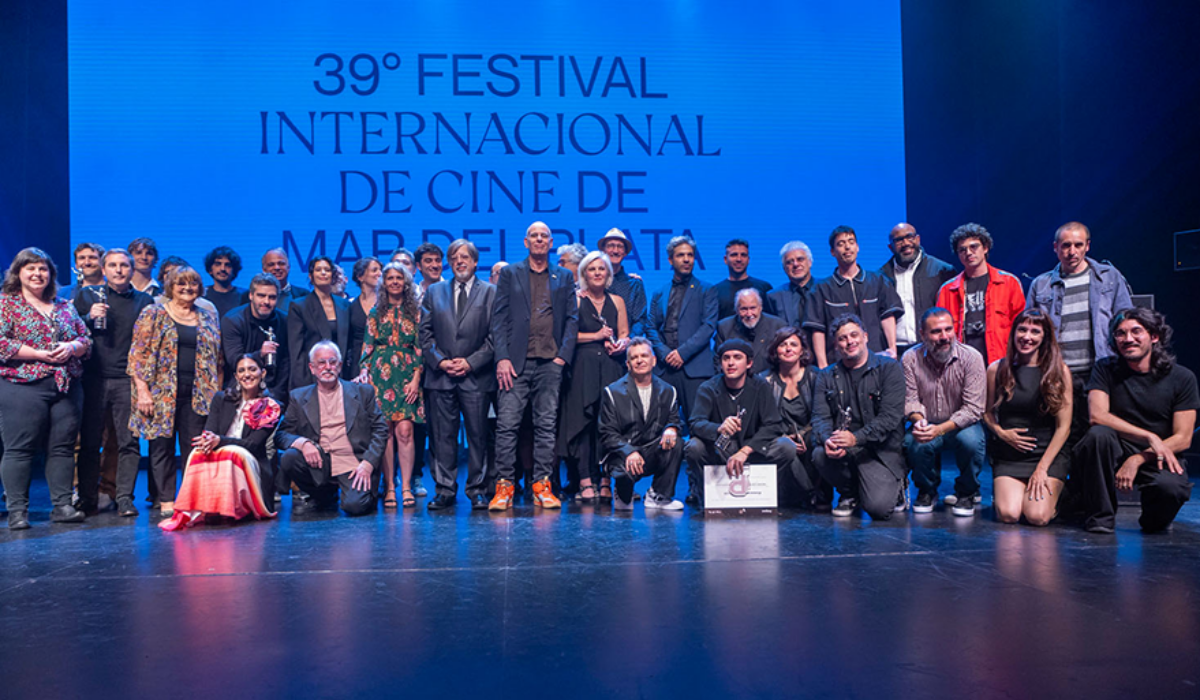 Los ganadores y jurados en el cierre del 39 Festival Internacional de Mar del Plata